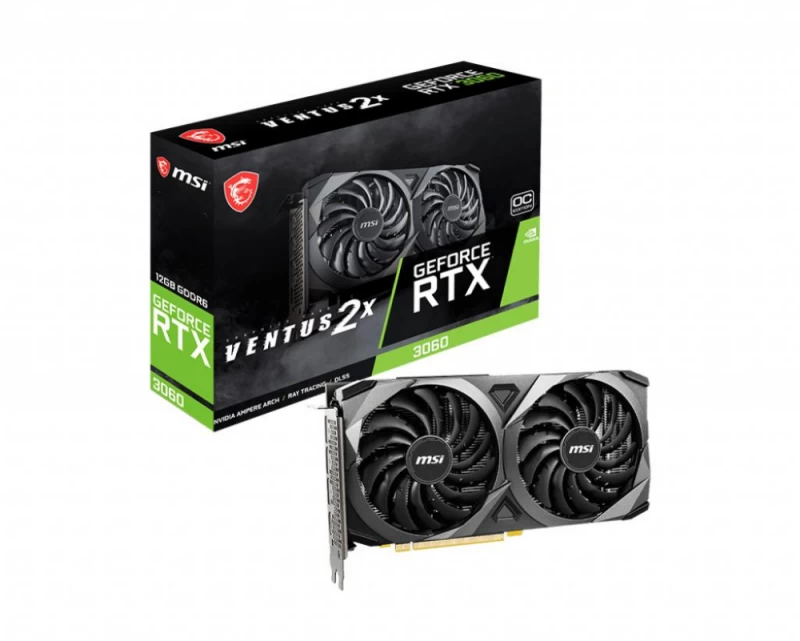 Msi Geforce Rtx 3060 Ventus 2x 12g Oc Vaizdo Plokštė