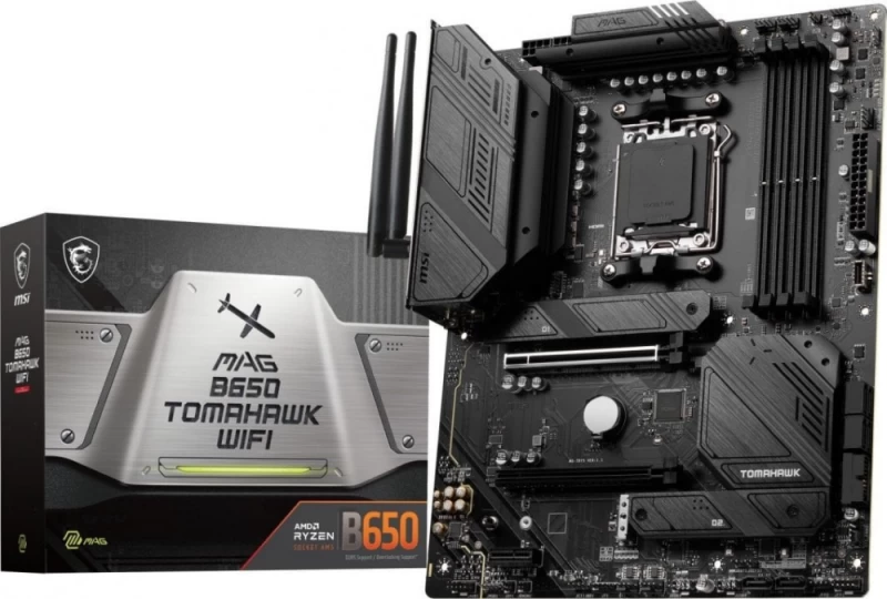 Msi Mag B650 Tomahawk Wifi Motininė Plokštė (socket Am5 /atx)