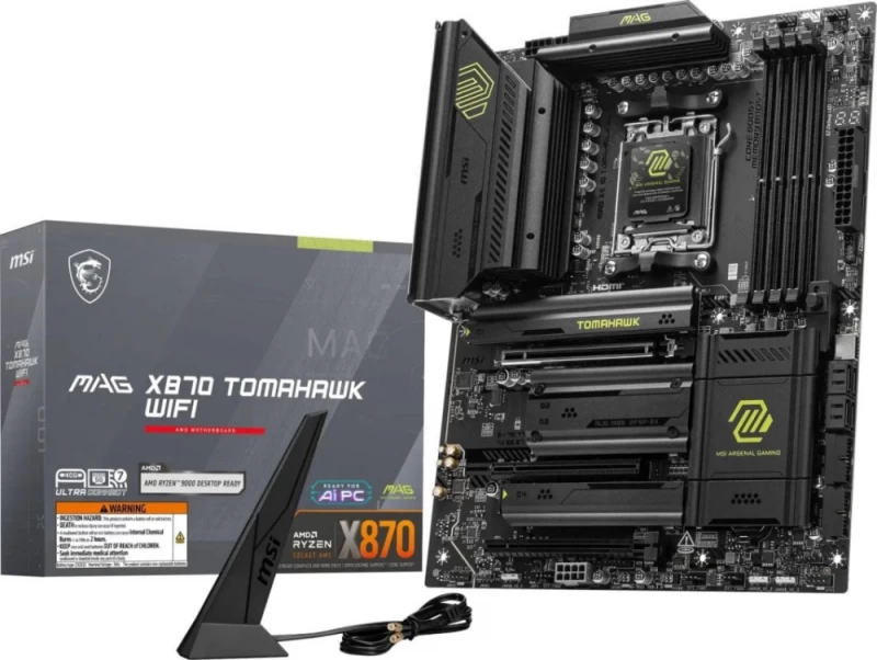 Msi Mag X870 Tomahawk Wifi Motininė Plokštė (socket Am5 /atx)