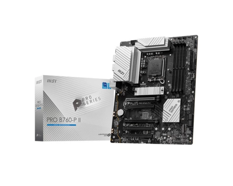 Msi Pro B760-p Ddr4 Ii Pagrindinė Plokštė (socket 1700 /atx)