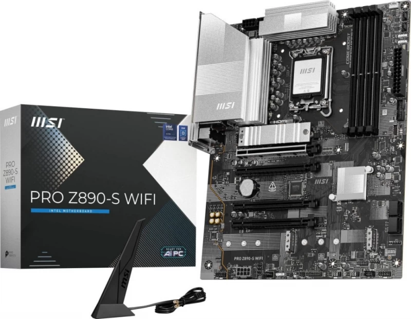Msi Pro Z890-s Wifi Pagrindinė Plokštė (socket 1851 /atx)