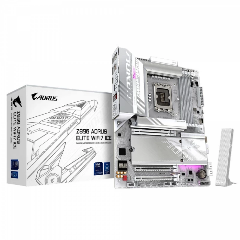 Msi Z890 A Elite Wf7 Ice Pagrindinė Plokštė (lga1851 /atx)