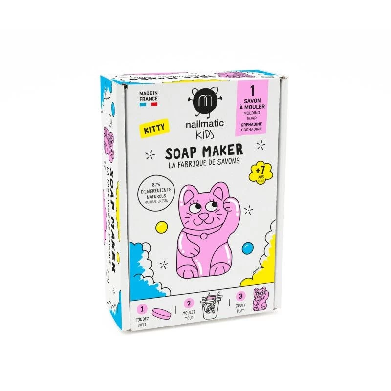 Muilo gaminimo rinkinys vaikams Nailmatic KIDS KITTY 1vnt
