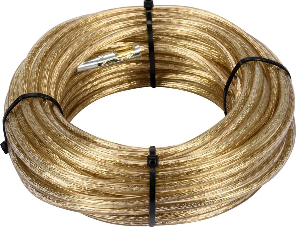 Muitinės trosas | plieninis | su antgaliu | 6 mm / 16 m (85001)