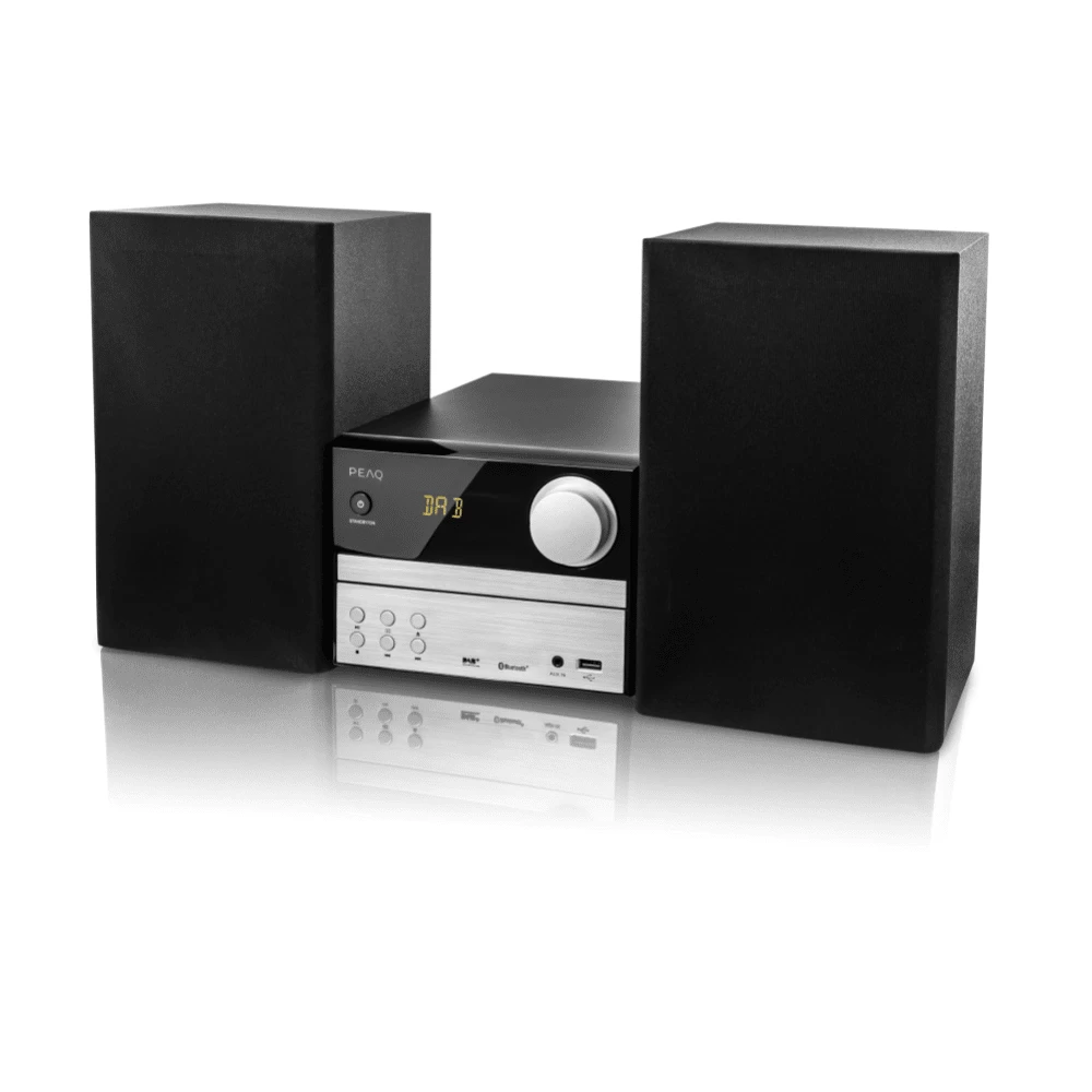 Muzikinis Centras Peaq PMS310BT-SL DAB+ (Ekspozicinė prekė)