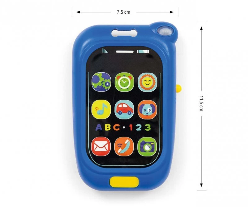 Muzikinis žaislas Pirmasis Telefonas - Pirmasis Telefonas - 0880 Blue