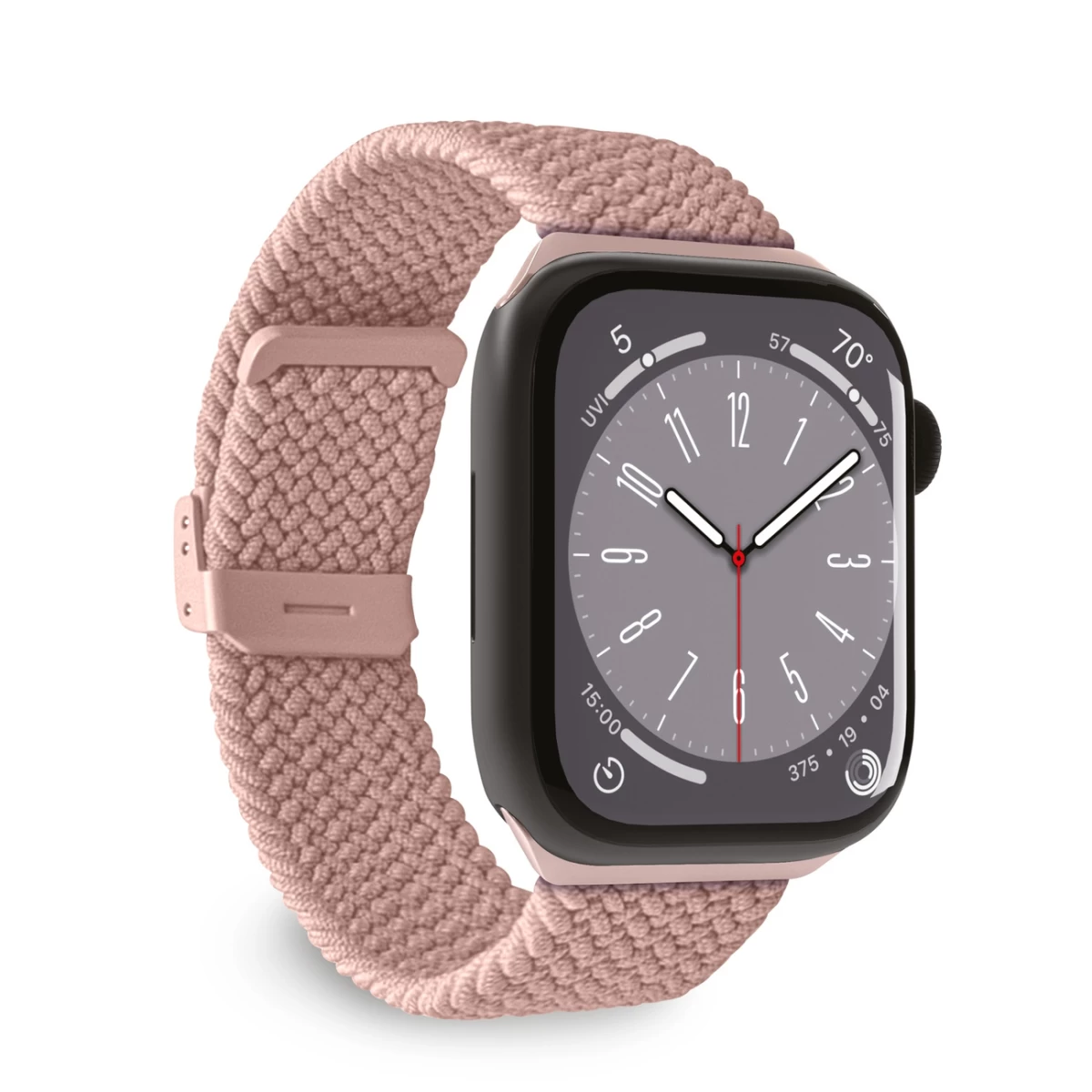Nailoninis Dirželis, Skirtas apple Watch 38 40 41 Mm Kilpai - Rožinis