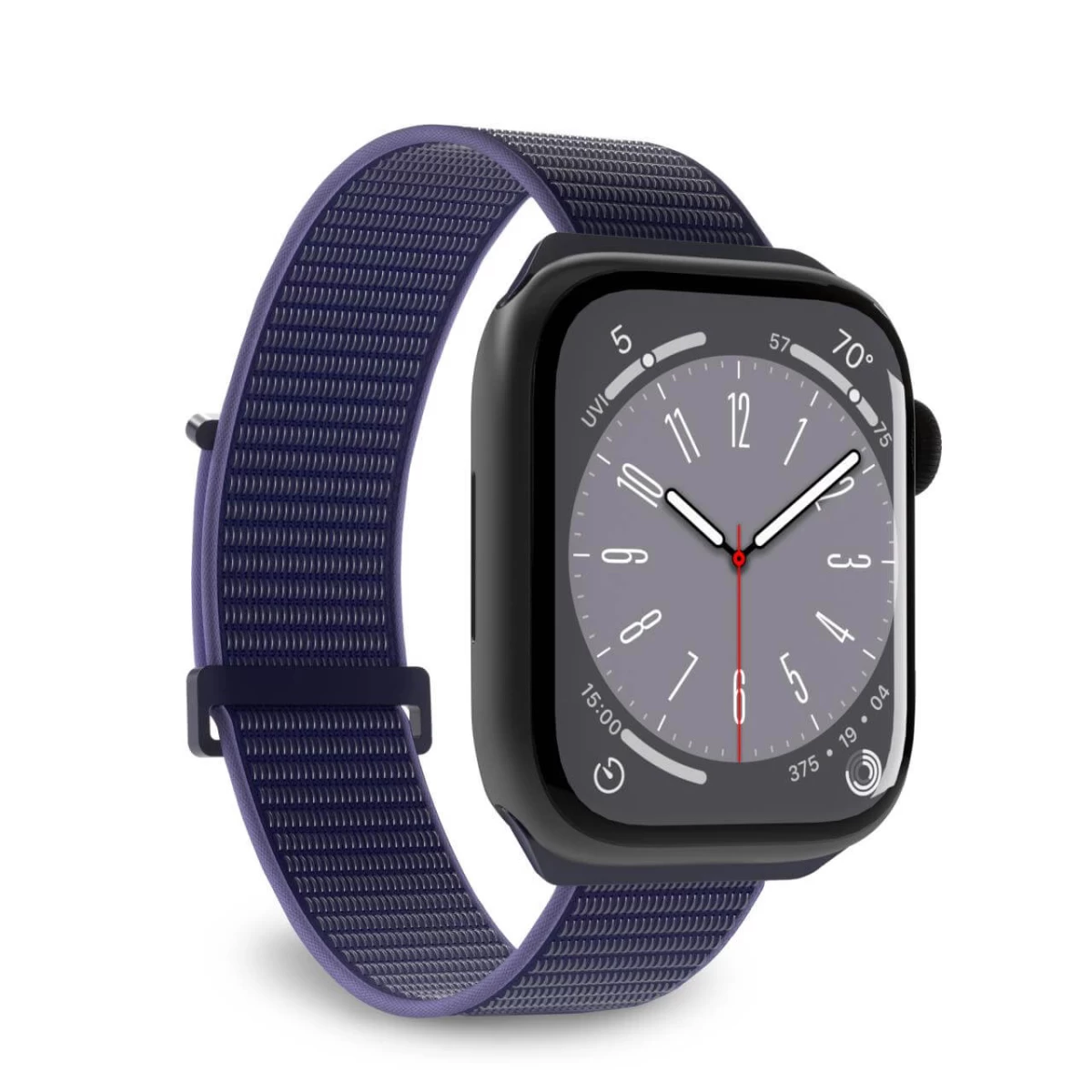Nailoninis Dirželis, Skirtas apple Watch 42 44 45 49 Mm Sportiniam Laikrodžiui - Mėlynas