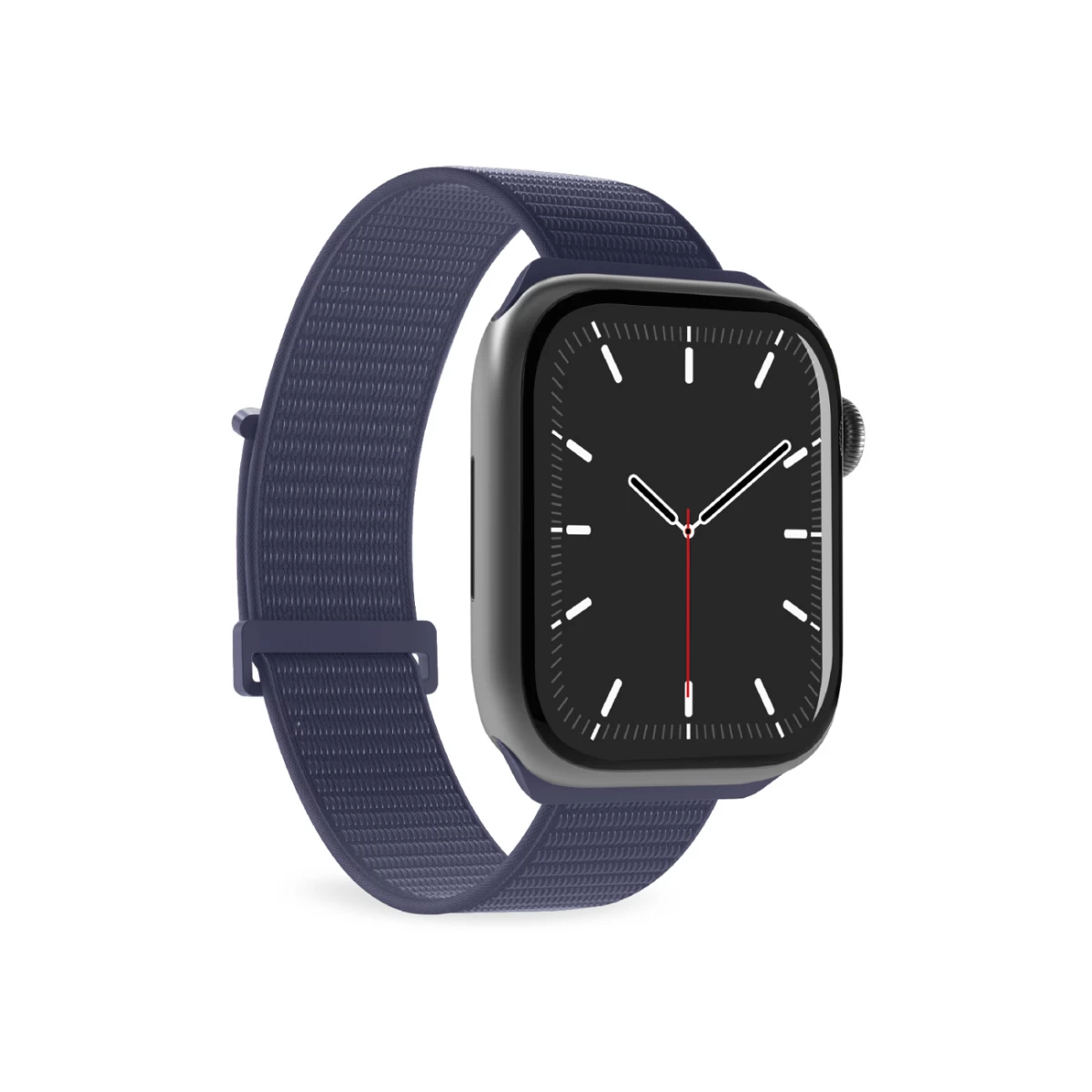 Nailoninis Dirželis, Skirtas apple Watch 44/45/46/49 Mm sport - Tamsiai Mėlynas