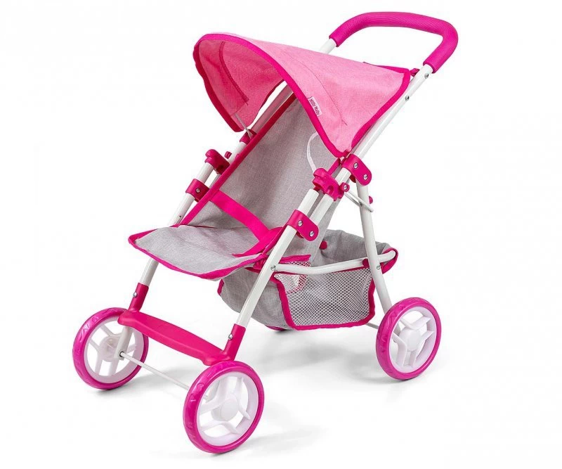 Natalie Prestige Pink Lėlių Vežimėlis