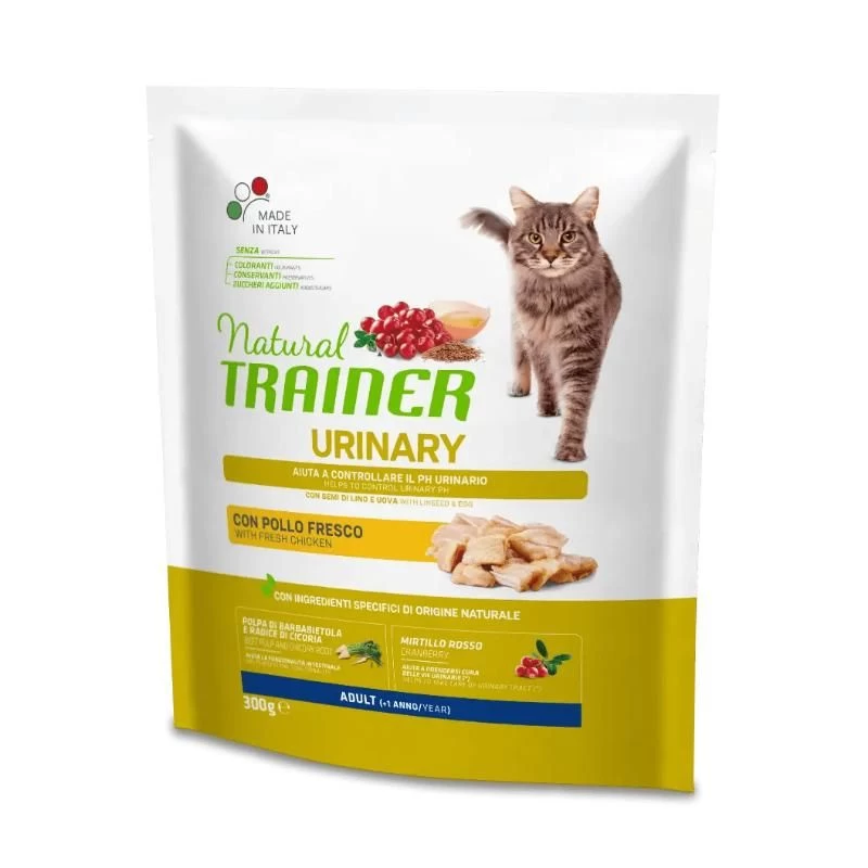 NATURAL TRAINER CAT URINARY CHICKEN su vištiena 300g, 924689
