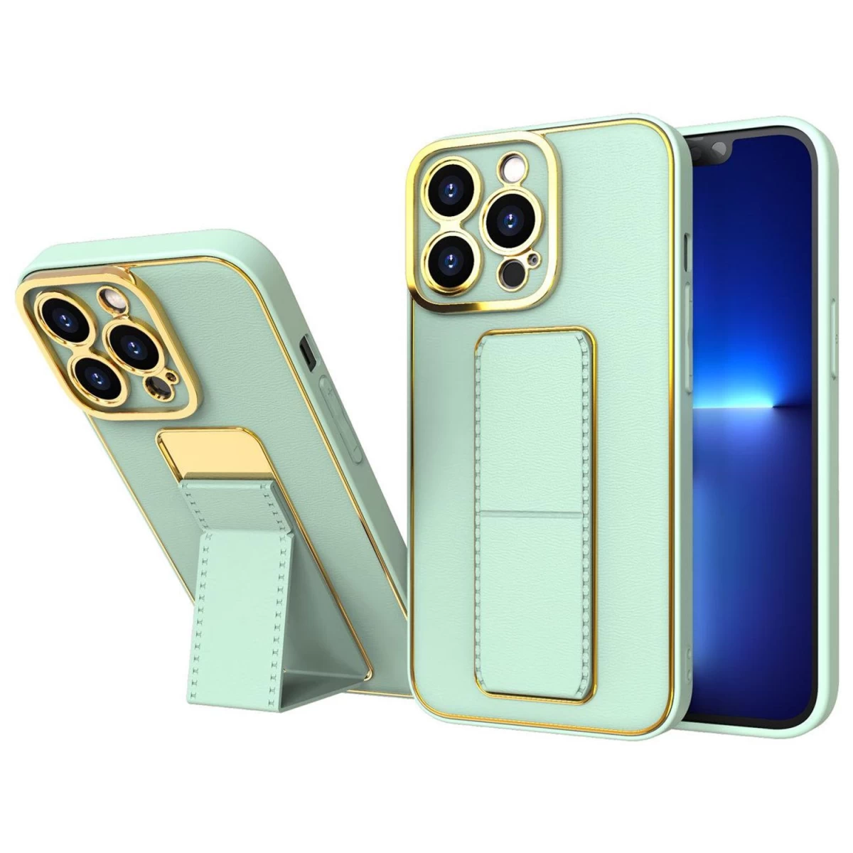 Naujas iphone 13 Skirtas Dėklas Su žalia Atrama