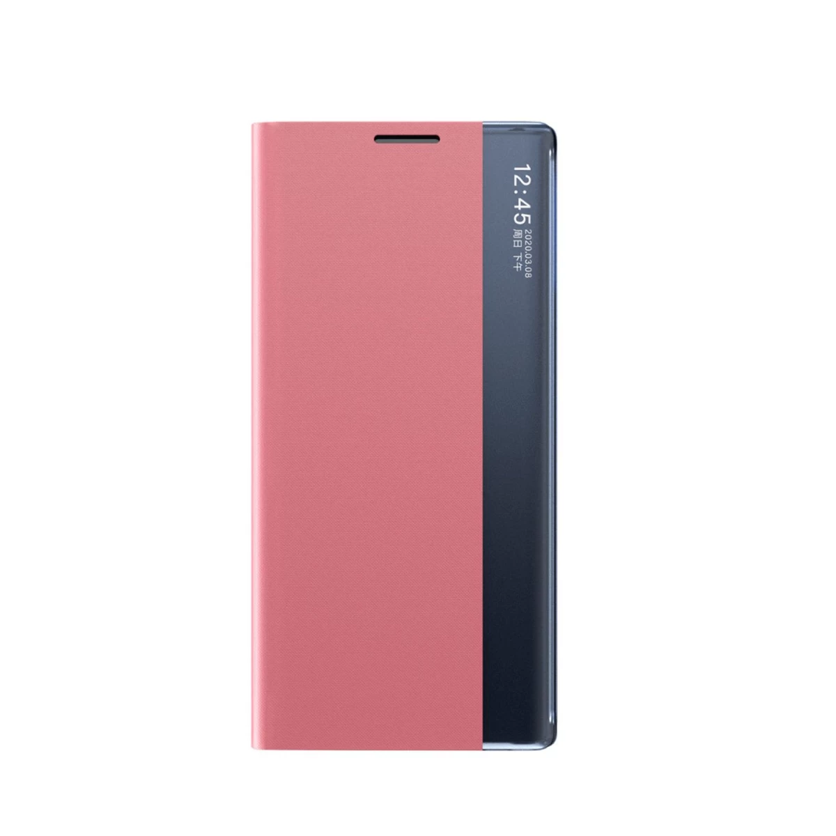 Naujas Miego Dėklas samsung Galaxy S23+, Apverčiamasis Dangtelis Rožinės Spalvos