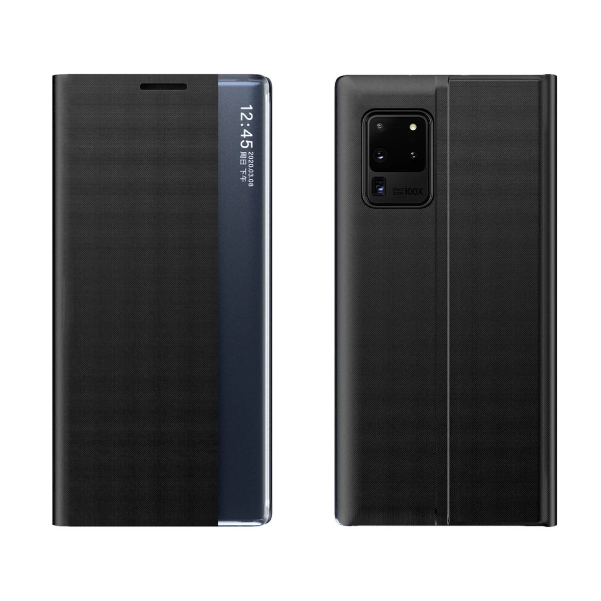 Naujas Miego Dėklas Su Stovo Funkcija Samsung Galaxy A53 5g Juodas