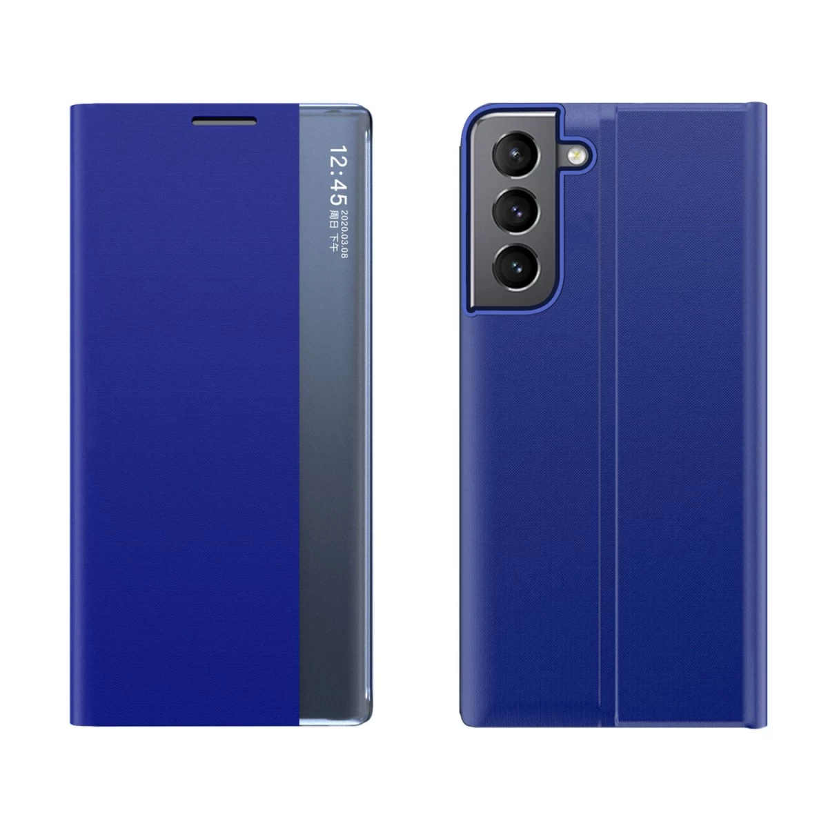 Naujas sleep Case Apverčiamasis Dangtelis Su Stovo Funkcija samsung Galaxy S22+ (s22 Plus), Mėlynas Naujas sleep Case Apverčiamasis Dangtelis Su Stovo Funkcija samsung Galaxy S22+ (s22 Plus), Mėlynas