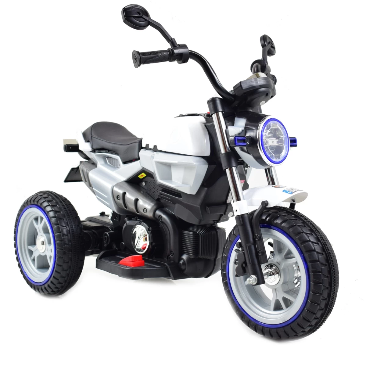 Naujausias Puikus Motociklas, šviečiantys Ratai, Skydelis, Garsai, Oda/8188fl