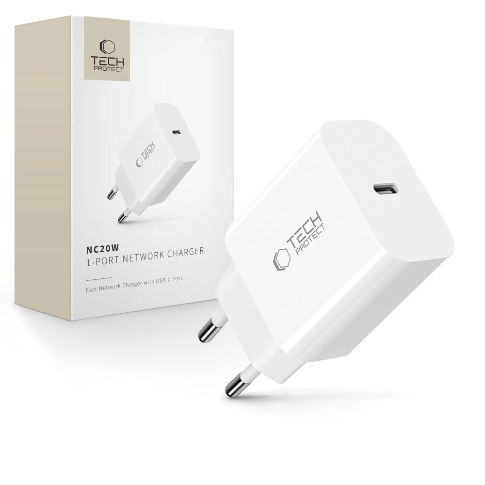 Nc20w Usb-c 20 W Tinklo įkroviklis - Baltas