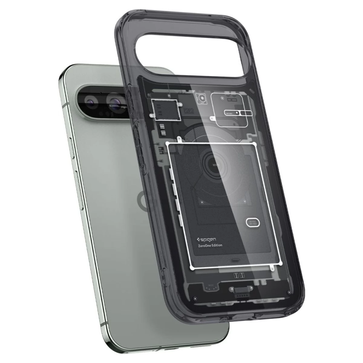 Nd38_acs07722 Spigen Ultra Hybrid - Dėklas google Pixel 9 Pro Xl (zero One)