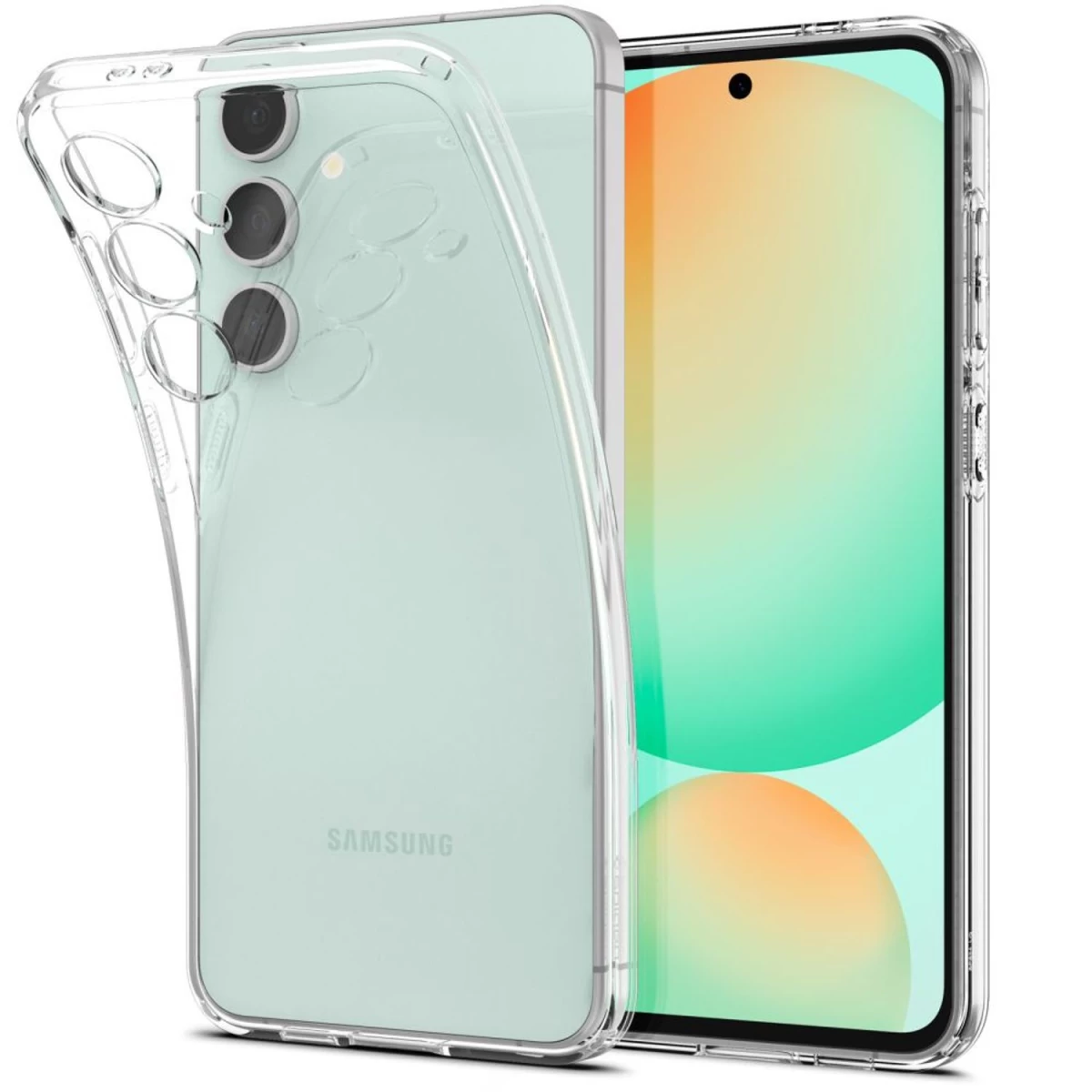 Nd38_acs08616 Spigen Liquid Crystal - Dėklas Samsung Galaxy S24 Fe (skaidrus)