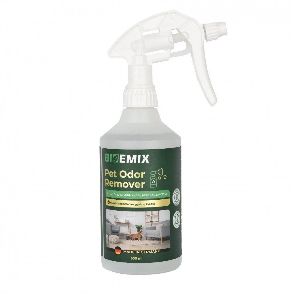 Nemalonių gyvūnų kvapų neutralizatorius Bioemix 0,5 l