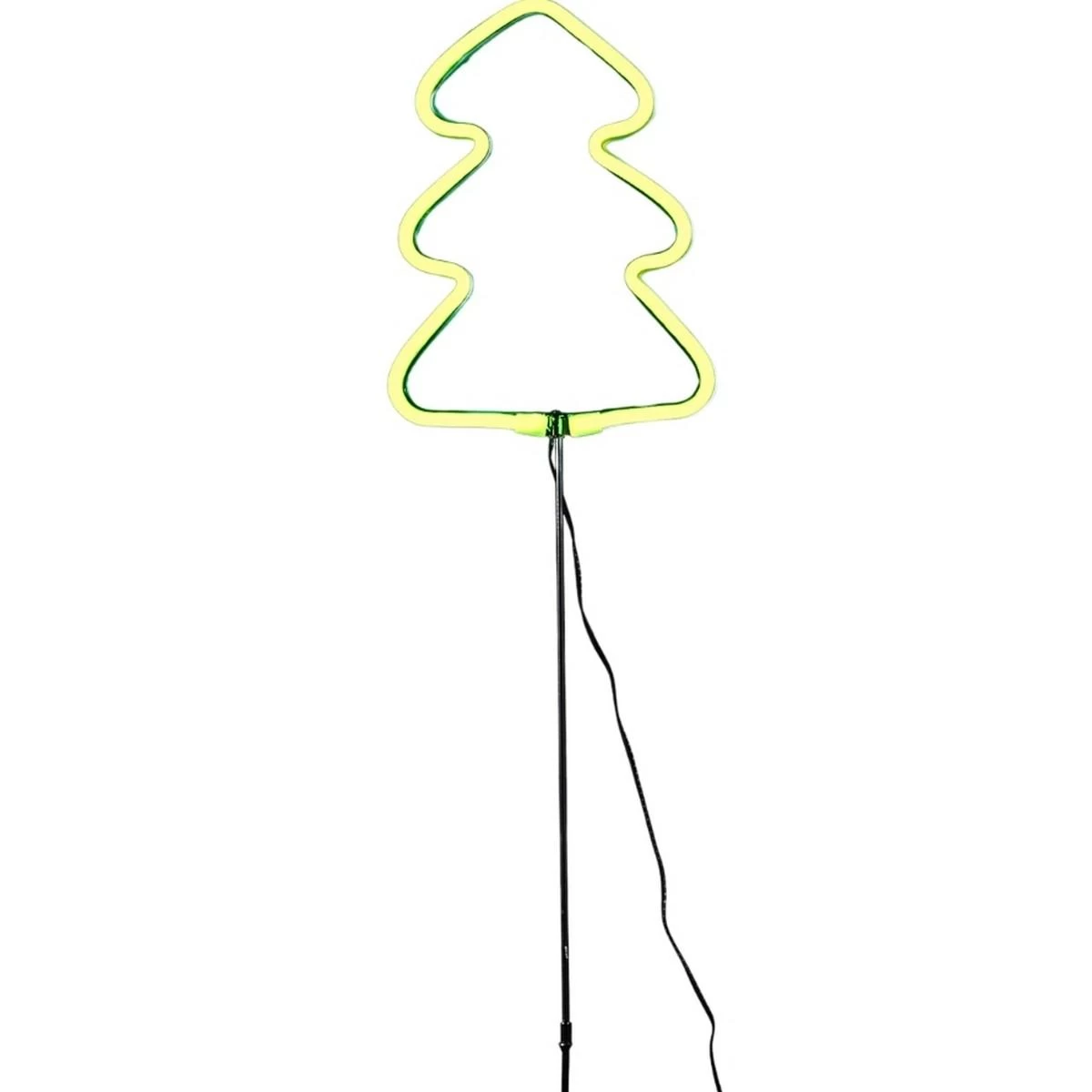 Neon Led Kalėdų Eglutė žalia įjungta Su Baterija 17x91cm Luca