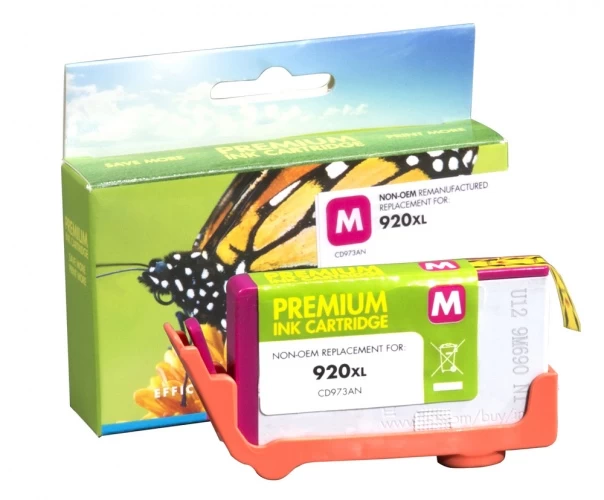 Neoriginali Static Control HP 920XL (CD973AE) Rašalinė kasetė, Purpurinė