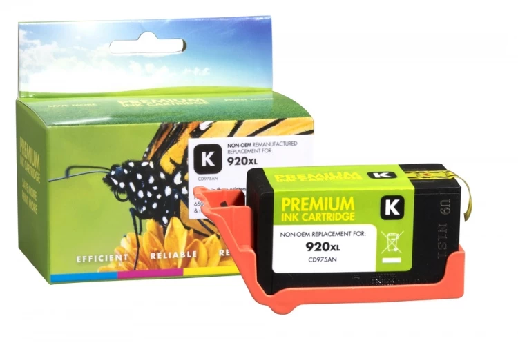 Neoriginali Static Control HP 920XL (CD975AE) Rašalinė kasetė, Juoda