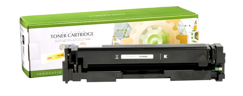 Neoriginali Static Control HP CF400A / Canon CRG 045, juoda kasetė