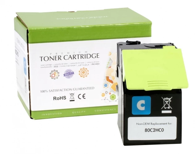 Neoriginali Static Control Lexmark 802HC (80C2HC0), žydra kasetė