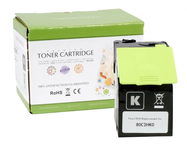 Neoriginali Static Control Lexmark 802HK(80C2HC0), juoda kasetė