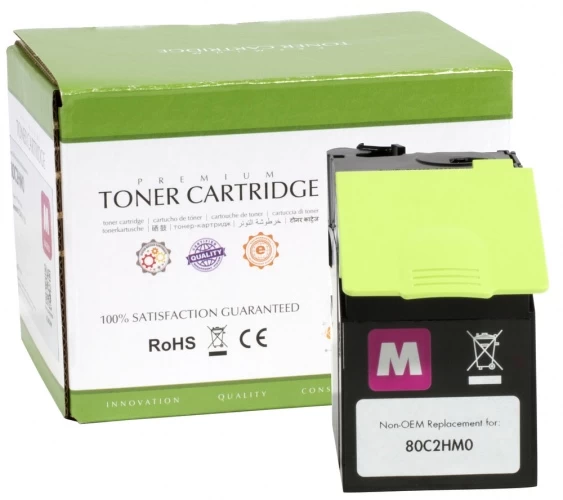 Neoriginali Static Control Lexmark 802HM (80C2HM0), purpurinė kasetė