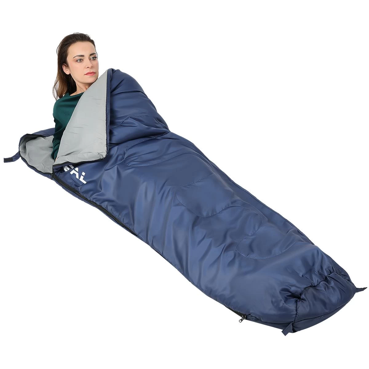 Nepal Tourist Spirit With Compression 210x80x50cm Grey Enero Camp