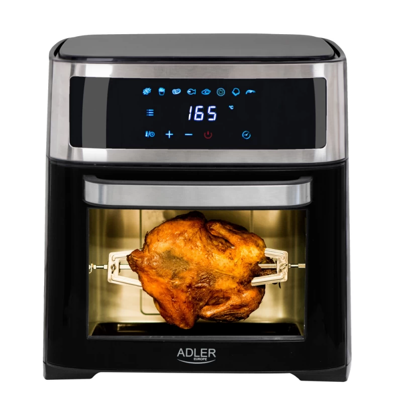 Neriebalinė Orkaitė 8-in-1 Adler Ad 6309 (13l /2500w /juoda Ir Plieninė )