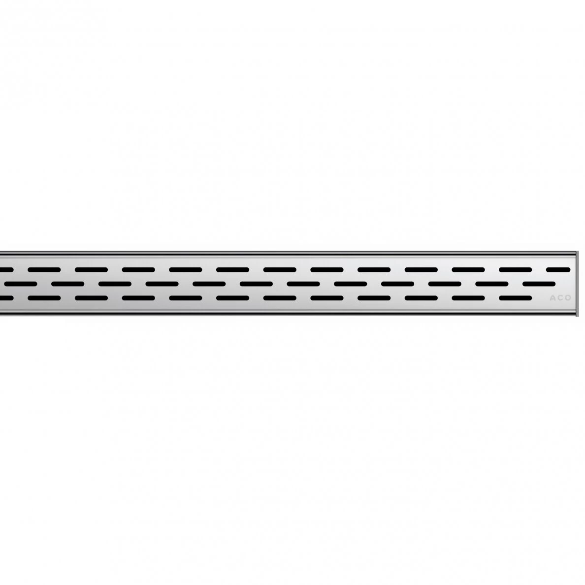 Nerūdijančio plieno dušo latako grotelės ACO ShowerDrain C 70 cm, Slot 90108875