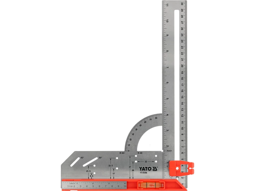 Nerūdijančio plieno kampainis 300 mm (YT-70790)