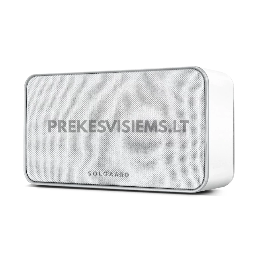 Nešiojama kolonėle Solgaard Solarbank Boombox