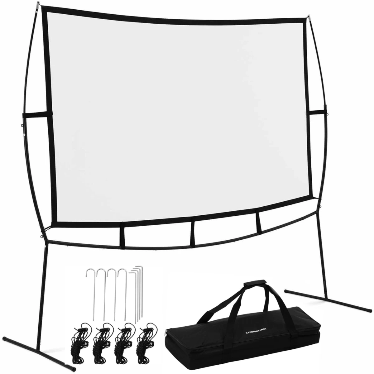 Nešiojamasis Grindų Projekcinis Ekranas 100'' 221,4 X 124,5 Cm 16:9 Nešiojamasis Grindų Projekcinis Ekranas 100'' 221,4 X 124,5 Cm 16:9