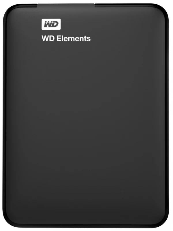 Nešiojamasis Išorinis Kietasis Diskas wd Elements (2 Tb / Juodas )