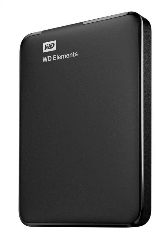 Nešiojamasis Išorinis Kietasis Diskas wd Elements (4 Tb / Juodas )