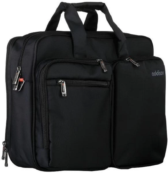 Nešiojamojo Kompiuterio Krepšys Addison Tech 304015 (ne Daugiau Kaip 15,6"/juodas) Nešiojamojo Kompiuterio Krepšys Addison Tech 304015 (ne Daugiau Kaip 15,6"/juodas)