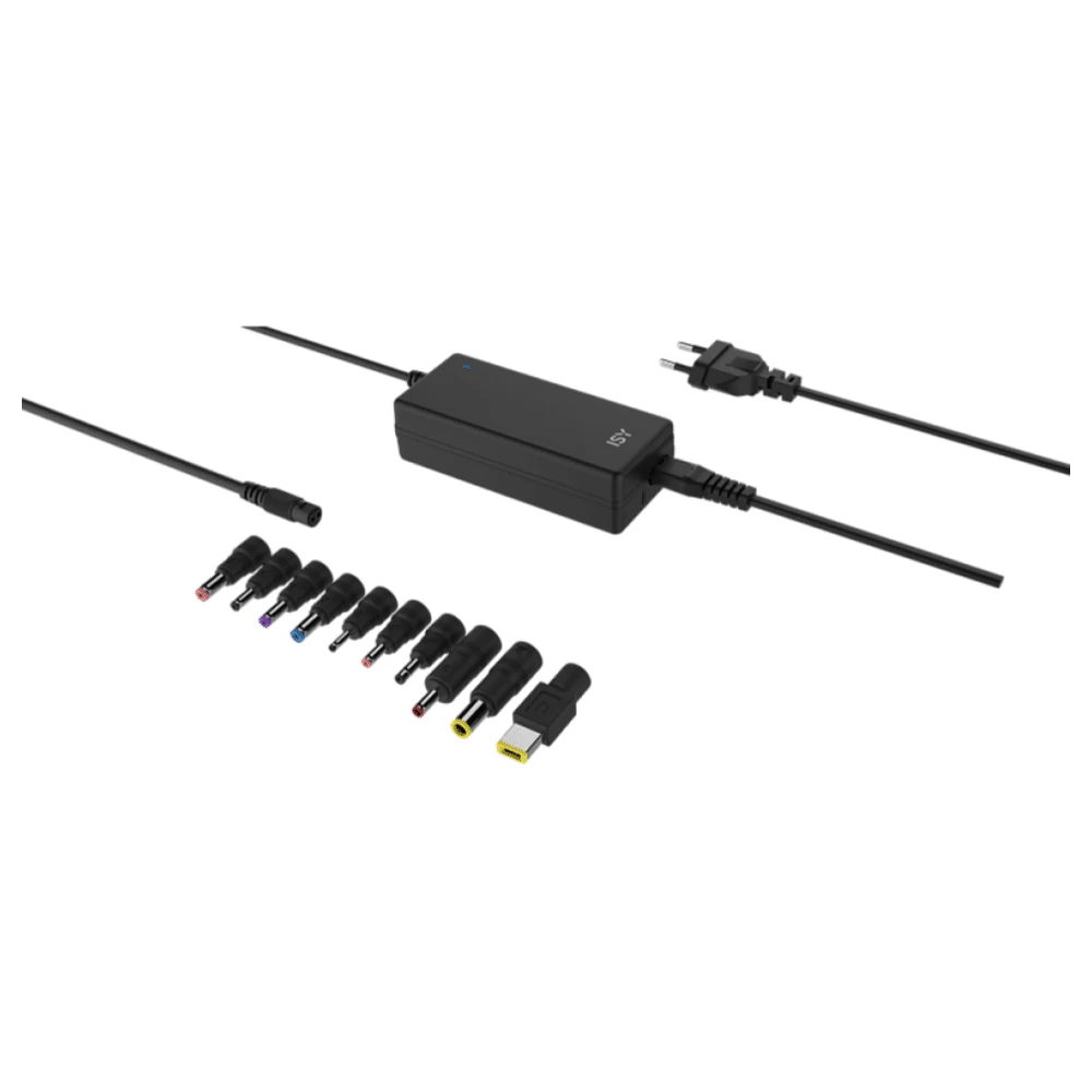 Nešiojamojo Kompiuterio Maitinimo Adapteris ISY IAC-1103 (Ekspozicinė prekė)