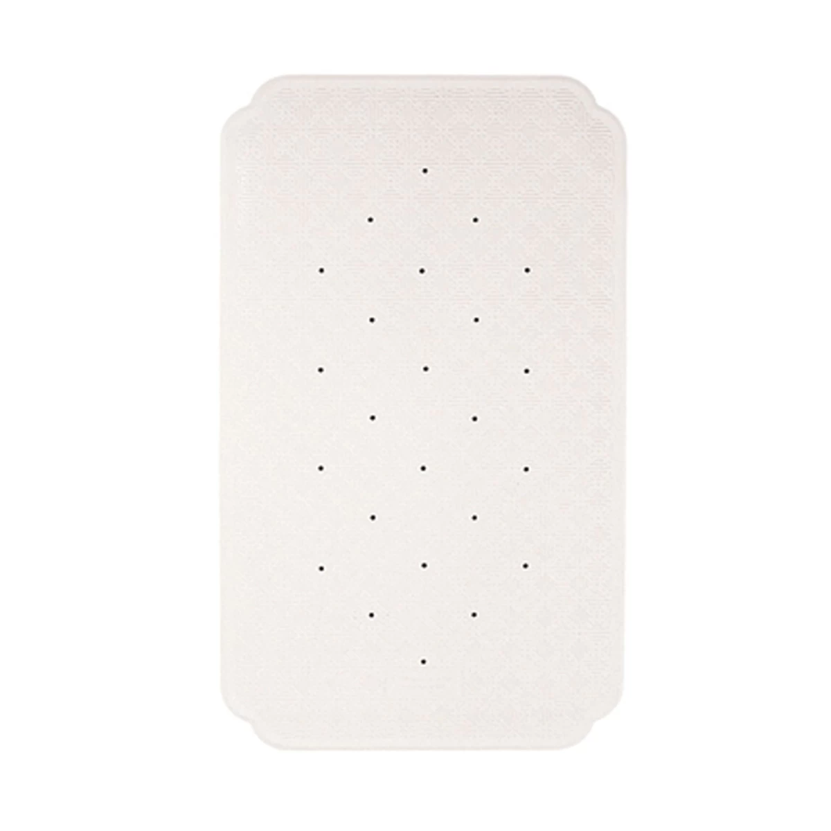 Neslystantis vonios kilimėlis Bali 36x76cm, white