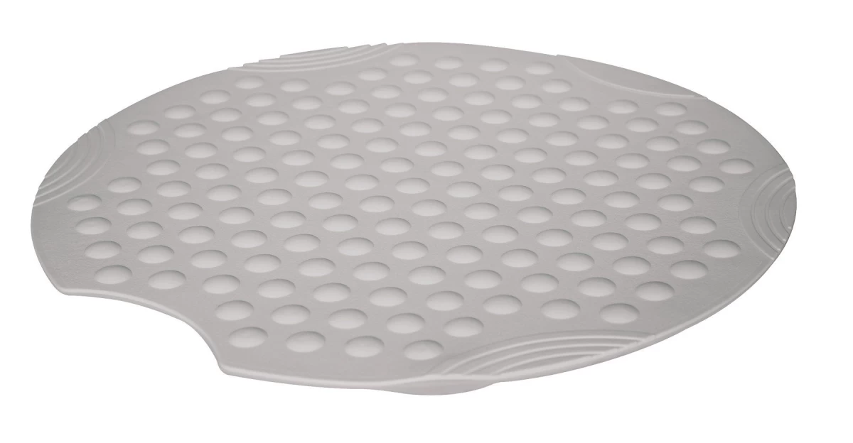 Neslystantis vonios kilimėlis Ridder Techno Plus Ø 55 cm, pilkas, A6800207