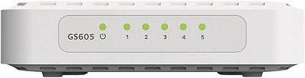 Netgear Gs605 Gs605-400pes Komutatorius (5x 10/100/1000 )