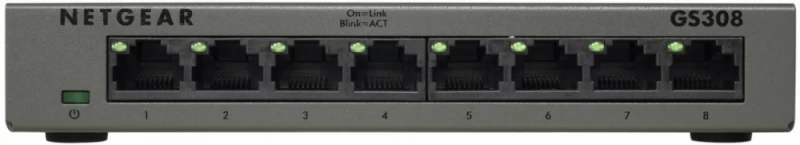 Netgear Komutatorius Gs308-300pes (8x 10/100/1000 )