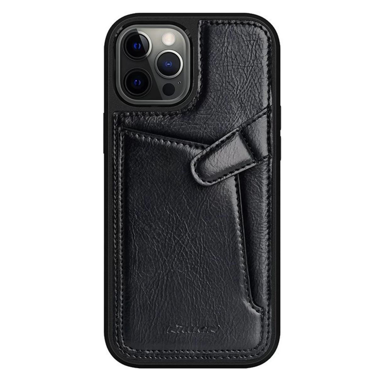 Nillkin Aoge Leather Case Lankstus šarvuotas Natūralios Odos Dėklas Su Kišenėle Iphone 12 Mini Juodas Nillkin Aoge Leather Case Lankstus šarvuotas Natūralios Odos Dėklas Su Kišenėle Iphone 12 Mini Juodas