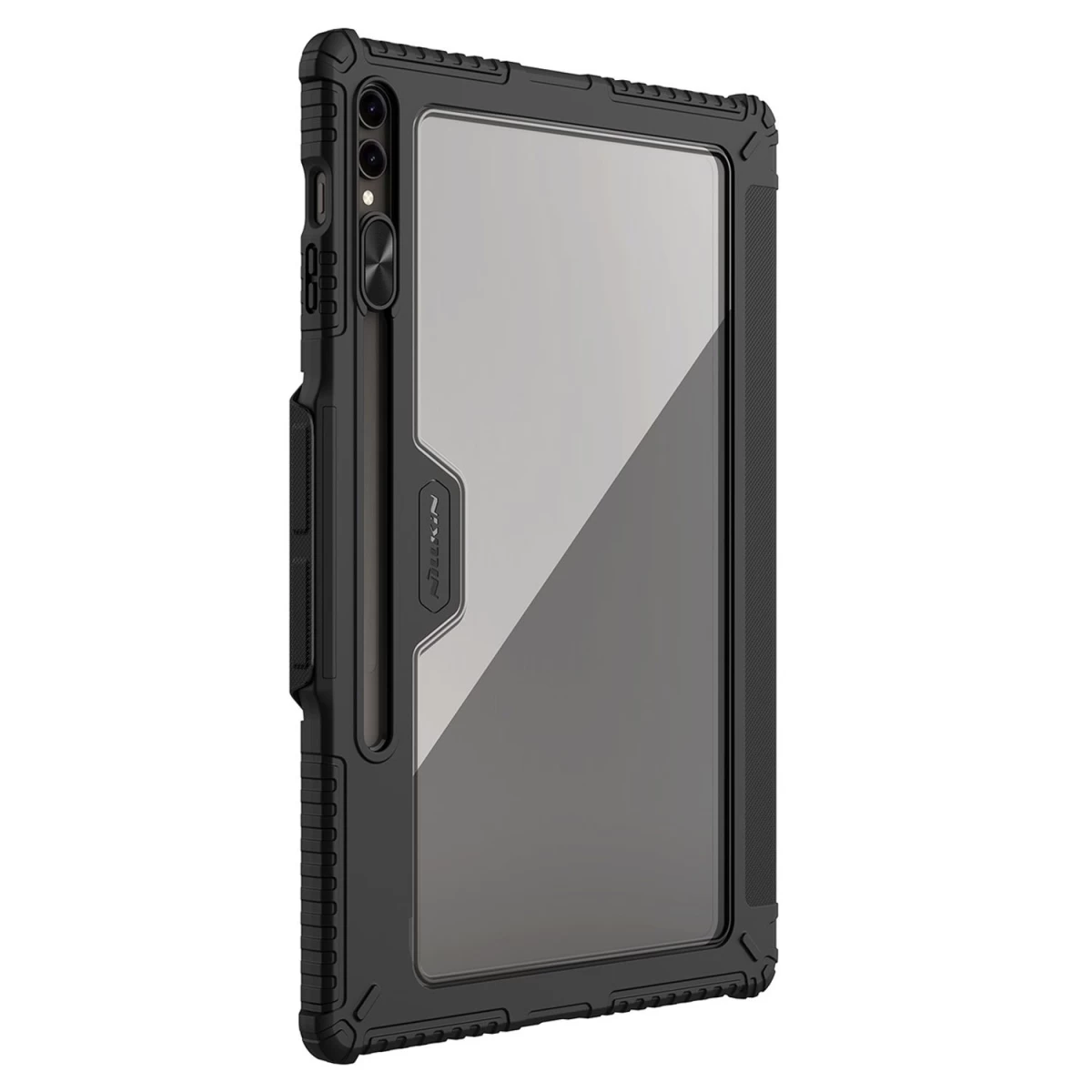 nillkin Bumper Leather Case Pro Dėklas samsung Galaxy Tab S9 Ultra - Juodas