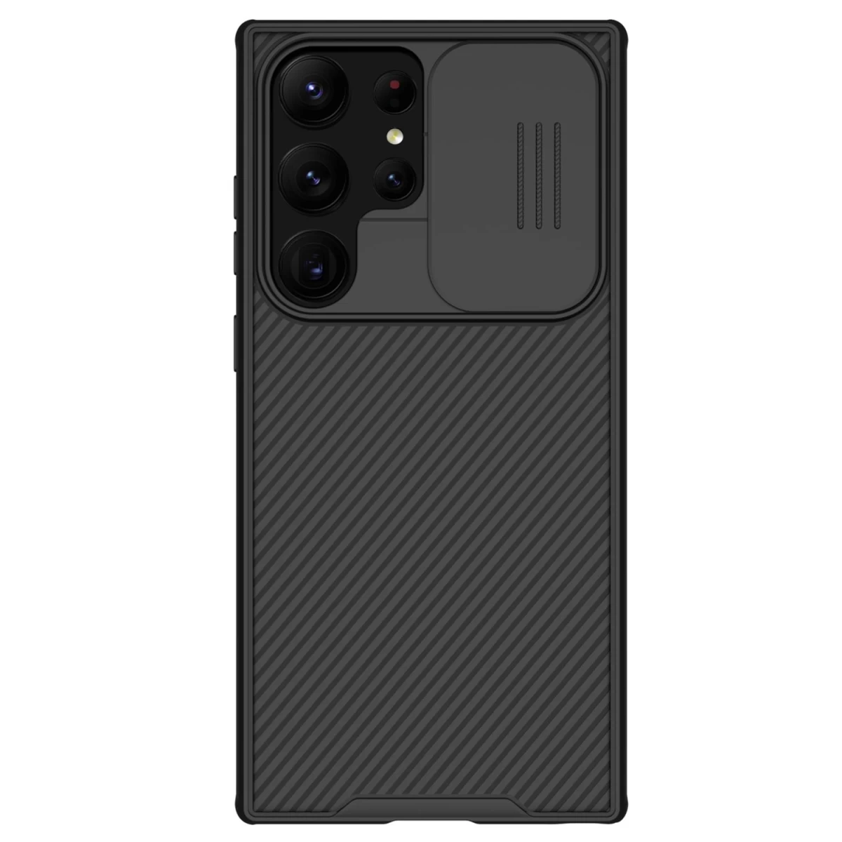 Nillkin Camhield Pro Apsauginis Dėklas Samsung Galaxy S23 Ultra Black