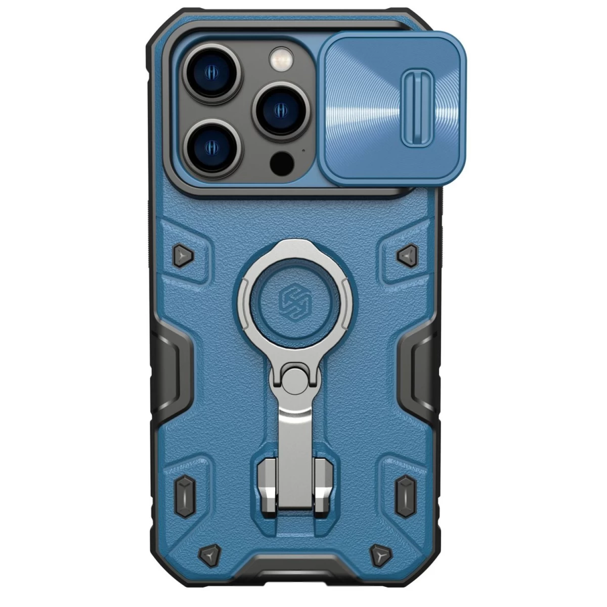 Nillkin Camshield Armor Pro Magnetinis Dėklas Iphone 14 Pro Magnetinis Dėklas Su Kameros Dangteliu Mėlynos Spalvos Nillkin Camshield Armor Pro Magnetinis Dėklas Iphone 14 Pro Magnetinis Dėklas Su Kameros Dangteliu Mėlynos Spalvos