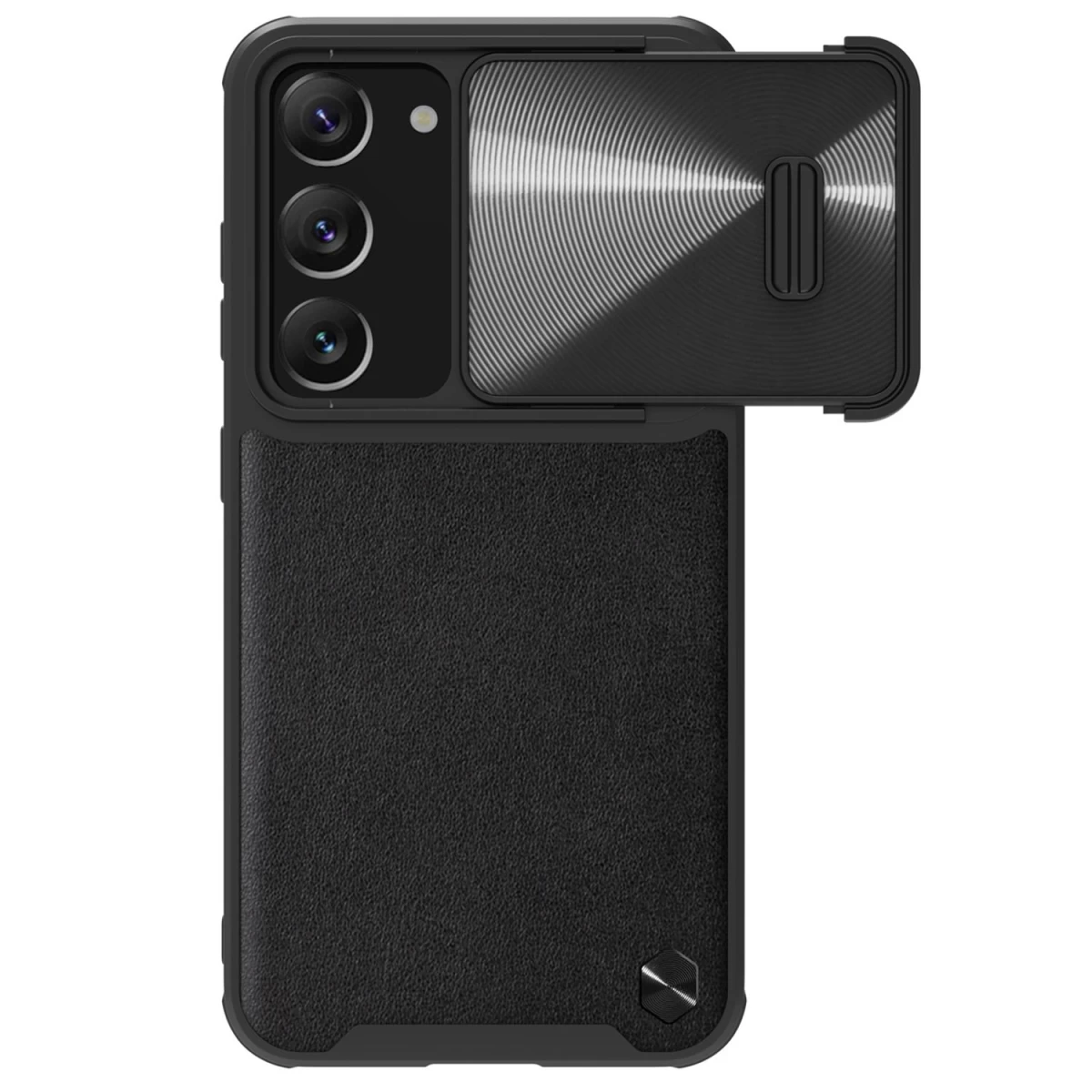Nillkin Camshield Odinis S Dėklas Samsung Galaxy S23+ Su Kameros Dangteliu, Juodas